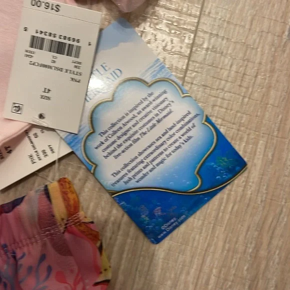 Two piece little mermaid skirt and t shirt, size 4t, new with tags. Never worn. - Picture 4 of 5
